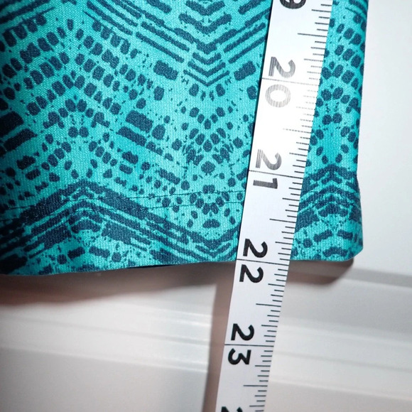 Nike Dri-Fit Cropped Running Leggings in Blue size S - Picture 11 of 14